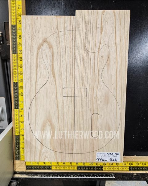 Swamp Ash 2 Piece Guitar & Bass Body Blank