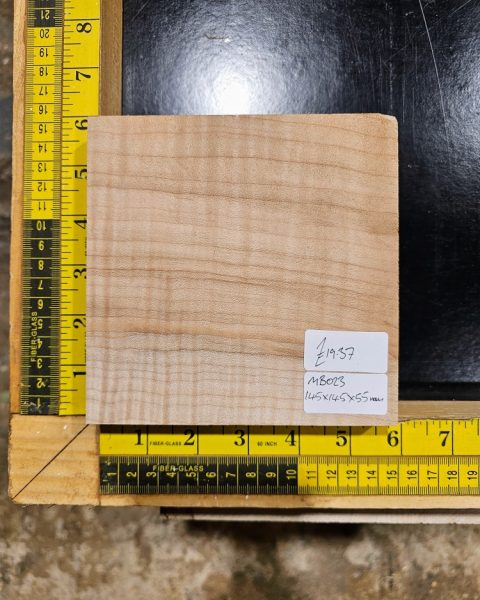Red Maple Turning Square bowl turning blank
