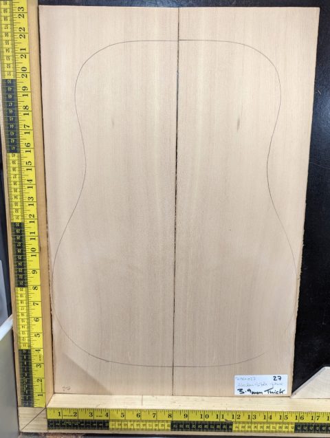 Alaskan Sitka Spruce AAA Acoustic Bookmatched Set