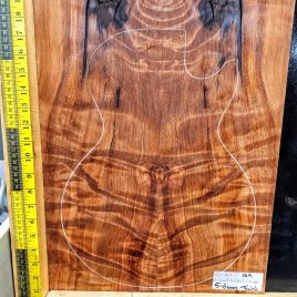 Ancient Quilted Redwood Bookmatched Set