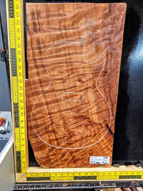 5A Ancient Quilted Redwood One Piece Top