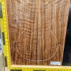 Ripple English Walnut Bookmatched Guitar Top Set