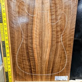 Ripple English Walnut Bookmatched Guitar Top Set