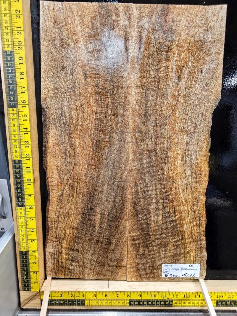 Ripple Mango Bookmatched Guitar Top Set