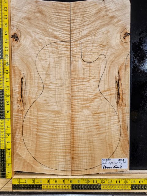 Flame Maple Carve Top Set No. 51