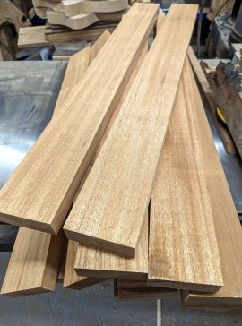 Mahogany Neck Blanks -Quarter Sawn, Prime Grade