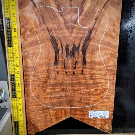 Ancient Quilted Redwood Bookmatched Guitar Top Set