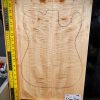 Flame Maple Droptop Bookmatched Guitar Top