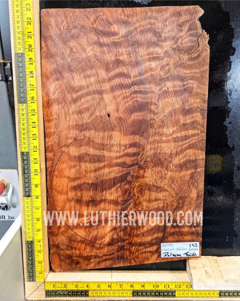 Ancient Quilted Redwood One Piece Guitar Top Set