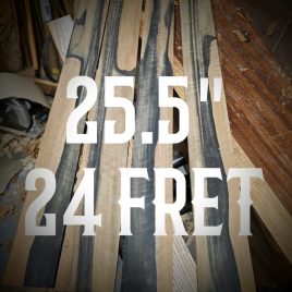25.5" Scale Length fret slotting service