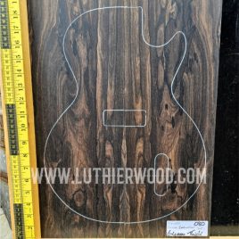 Ziricote Book-matched Guitar Top Set, Luthier Wood