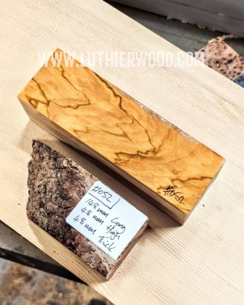 Italian Olivewood Knife Scales Block