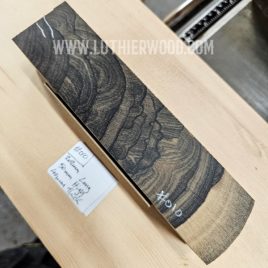 Ziricote End-grain Knife Scales Blank