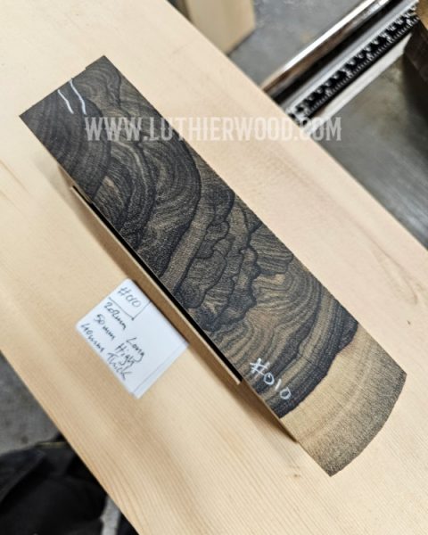 Ziricote End-grain Knife Scales Blank