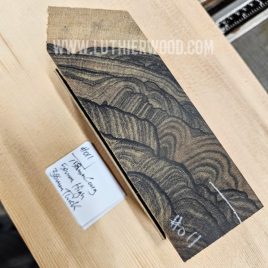 Ziricote End-grain Knife Scales Blank