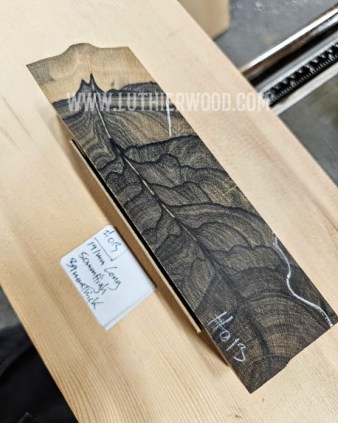 Ziricote End-grain Knife Scales Blank