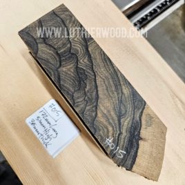 Ziricote End-grain Knife Scales Blank