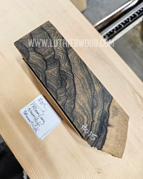 Ziricote End-grain Knife Scales Blank