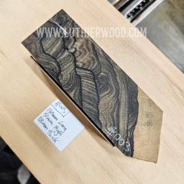 Ziricote End-grain Knife Scales Blank