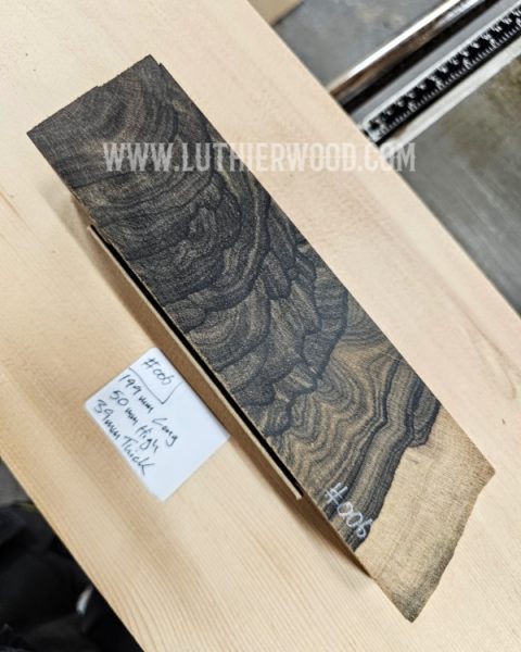 Ziricote End-grain Knife Scales Blank