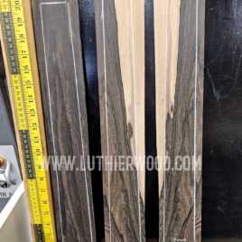 Ziricote Guitar Fingerboard Blank G