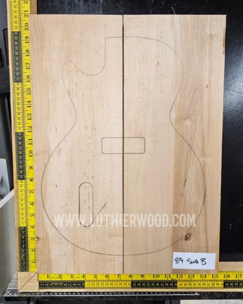 Alder 2 Piece Guitar & Bass Body Blank Set