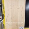 Alder 3 Piece Guitar & Bass Body Blank Set