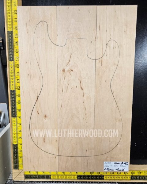 Alder 3 Piece Guitar & Bass Body Blank Set