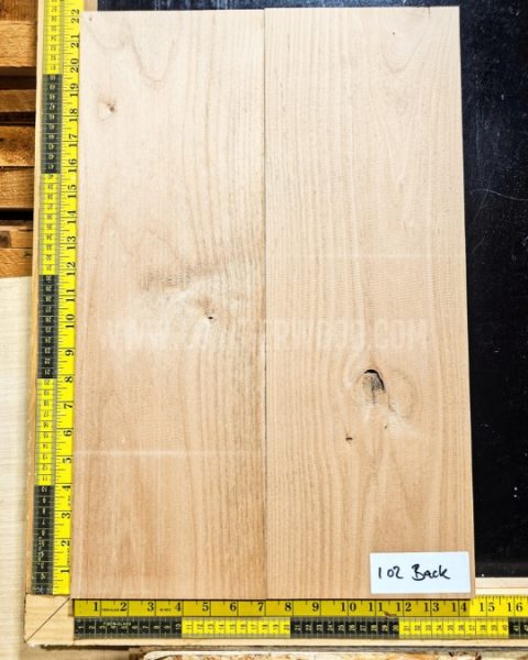 American Red Alder 2 Piece Body Blank 102