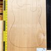 American Red Alder 2 Piece Guitar Body Blank 104