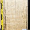 White Limba / Korina Two Piece Body Blank 162
