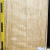 White Limba / Korina Two Piece Body Blank