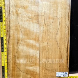 White Limba / Korina Two Piece Body Blank