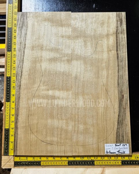Korina / White Limba Guitar & Bass Body Blank Set