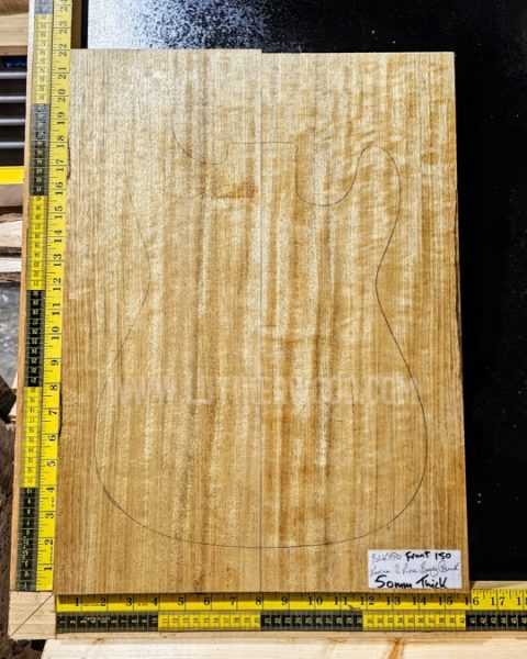 Korina / White Limba Guitar & Bass Body Blank Set