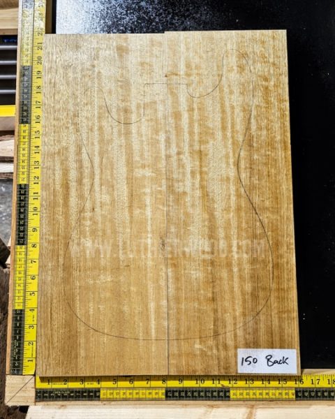 Korina / White Limba Guitar & Bass Body Blank Set