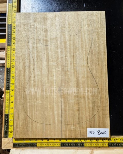 Korina / White Limba Guitar & Bass Body Blank Set