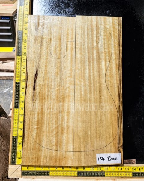 Korina / White Limba Guitar Body Blank Set