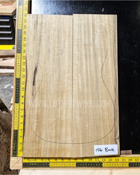 Korina / White Limba Guitar Body Blank Set