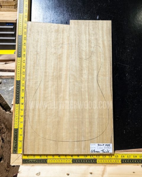 Korina / White Limba Guitar Body Blank Set