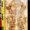Spalted Flame Ash Set 100 Guitar / Bass making top set
