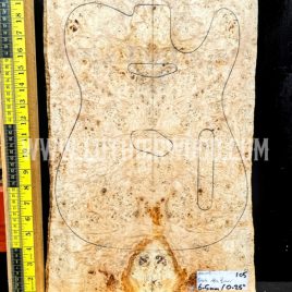 Ash Burl Set MASTER GRADE 105 Guitar / Bass making Bookmatched Set
