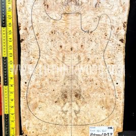 Ash Burl Master Grade Guitar Top Set