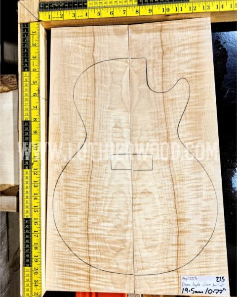 Flame Maple Carve Top Set
