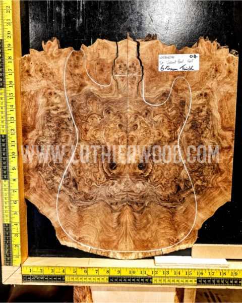 5A Walnut Burl Bookmatched Set SUPER RARE!