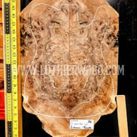 5A Walnut Burl Bookmatched Drop Top Set - SUPER RARE!