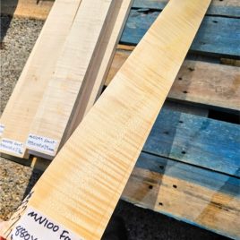 Flame Maple Guitar Neck Blank