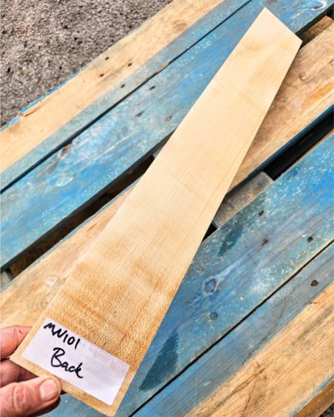 Flame Maple Guitar Neck Blank