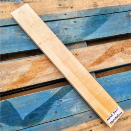 Flame Maple Guitar Neck Blank Quarter sawn. Global Shipping