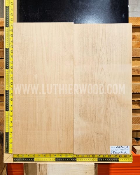 American Red Alder Explorer Sized Guitar Making Body Blank Set